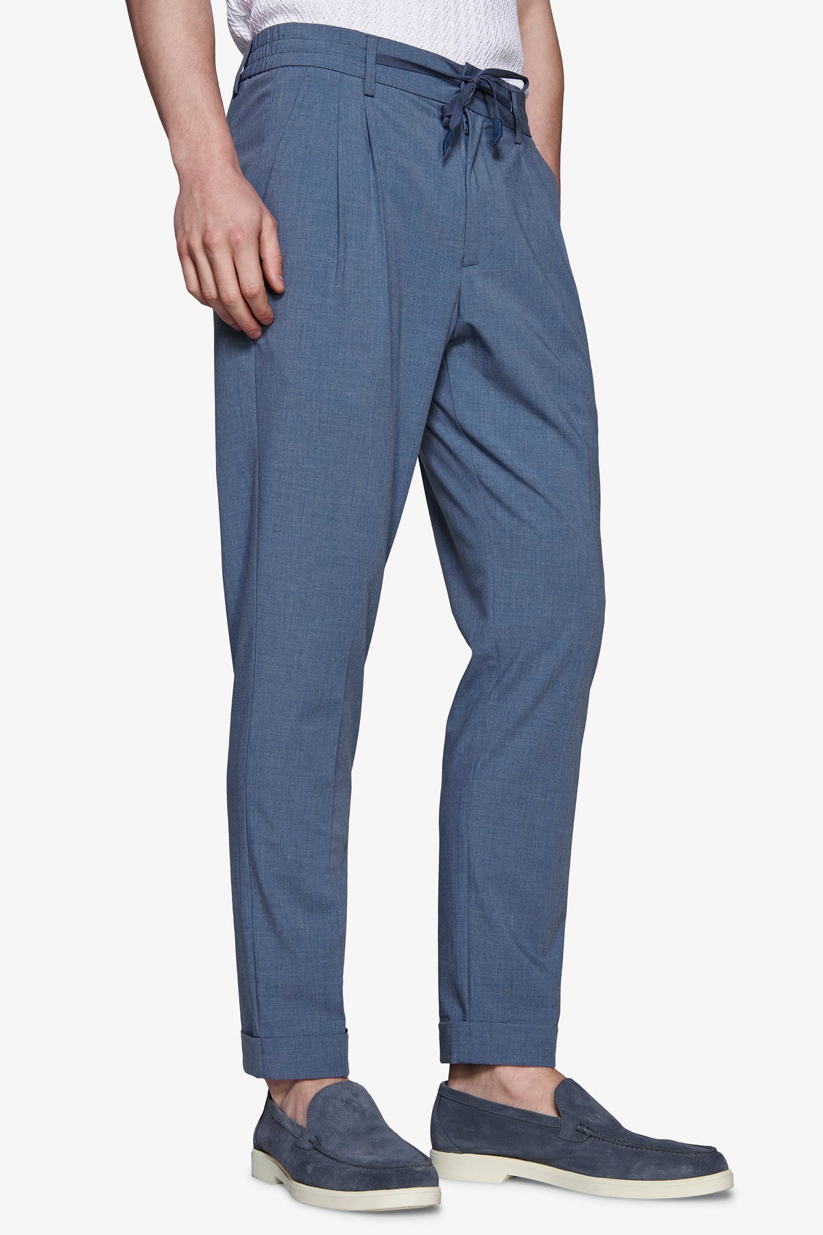 Pantalaccio tela melange avion-Dan John