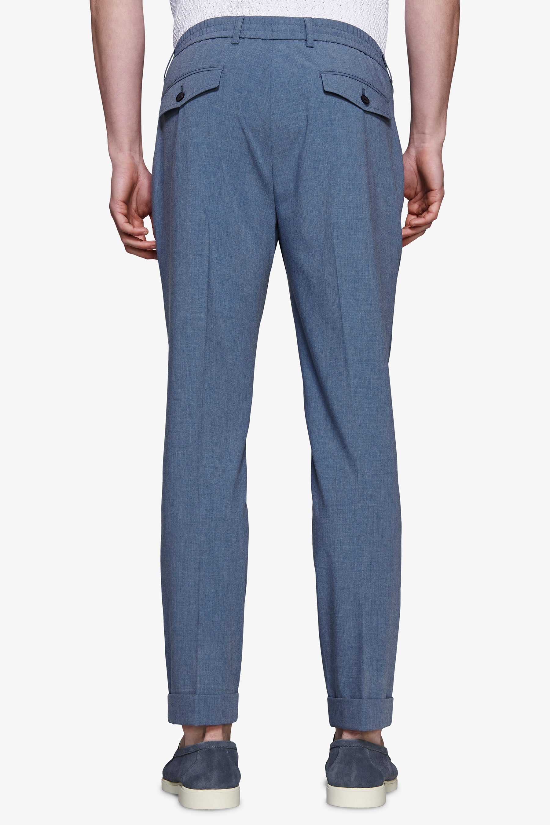 Pantalaccio tela melange avion-Dan John