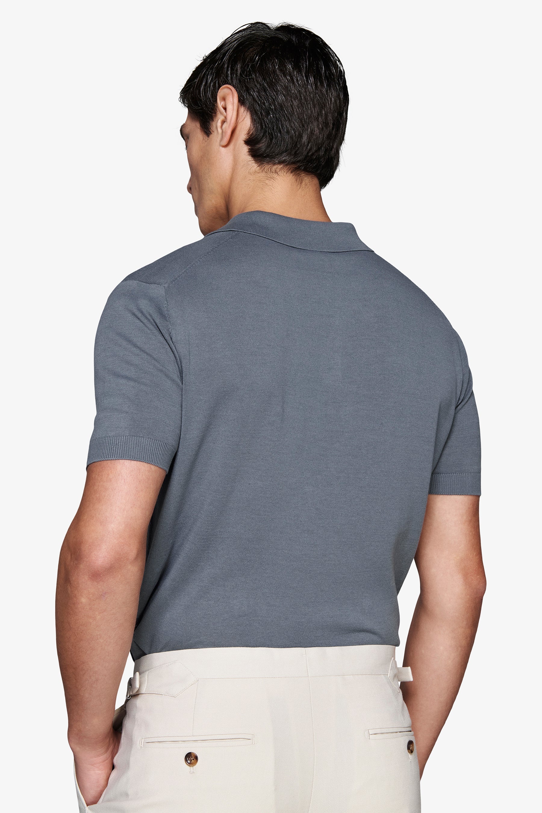 Polo in maglia avion-Dan John