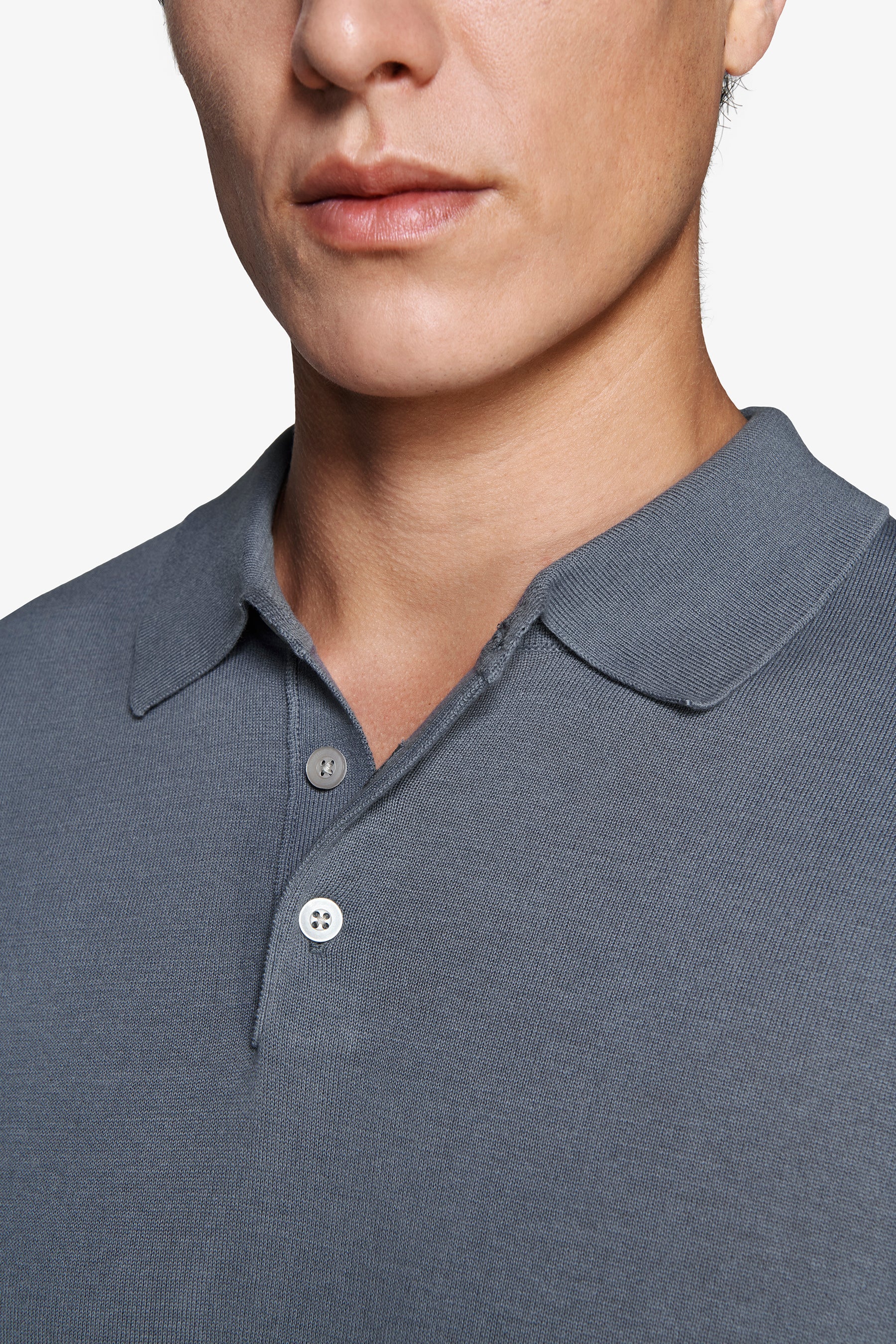 Polo in maglia avion-Dan John
