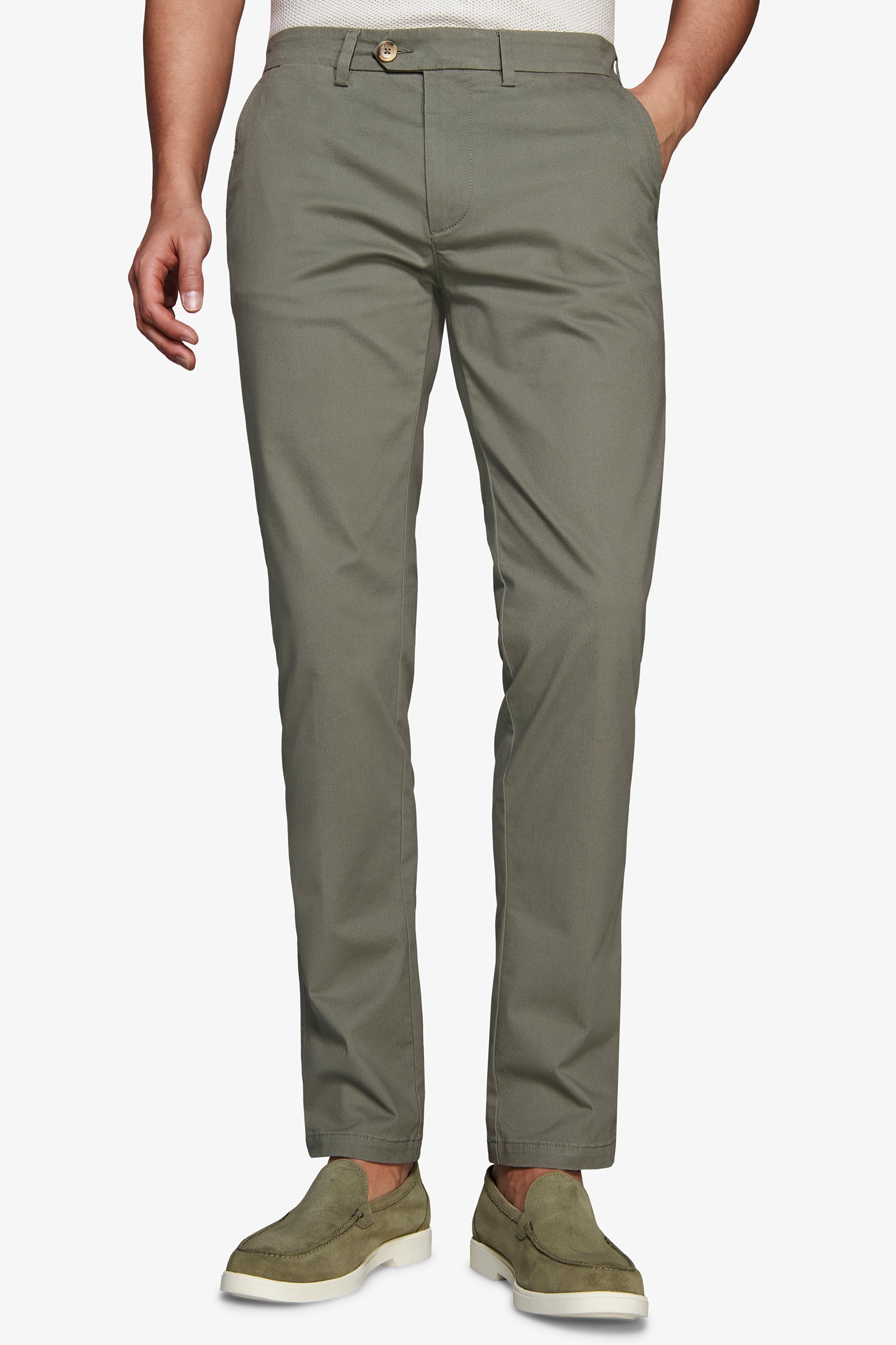 Pantaloni chino verdi-Dan John