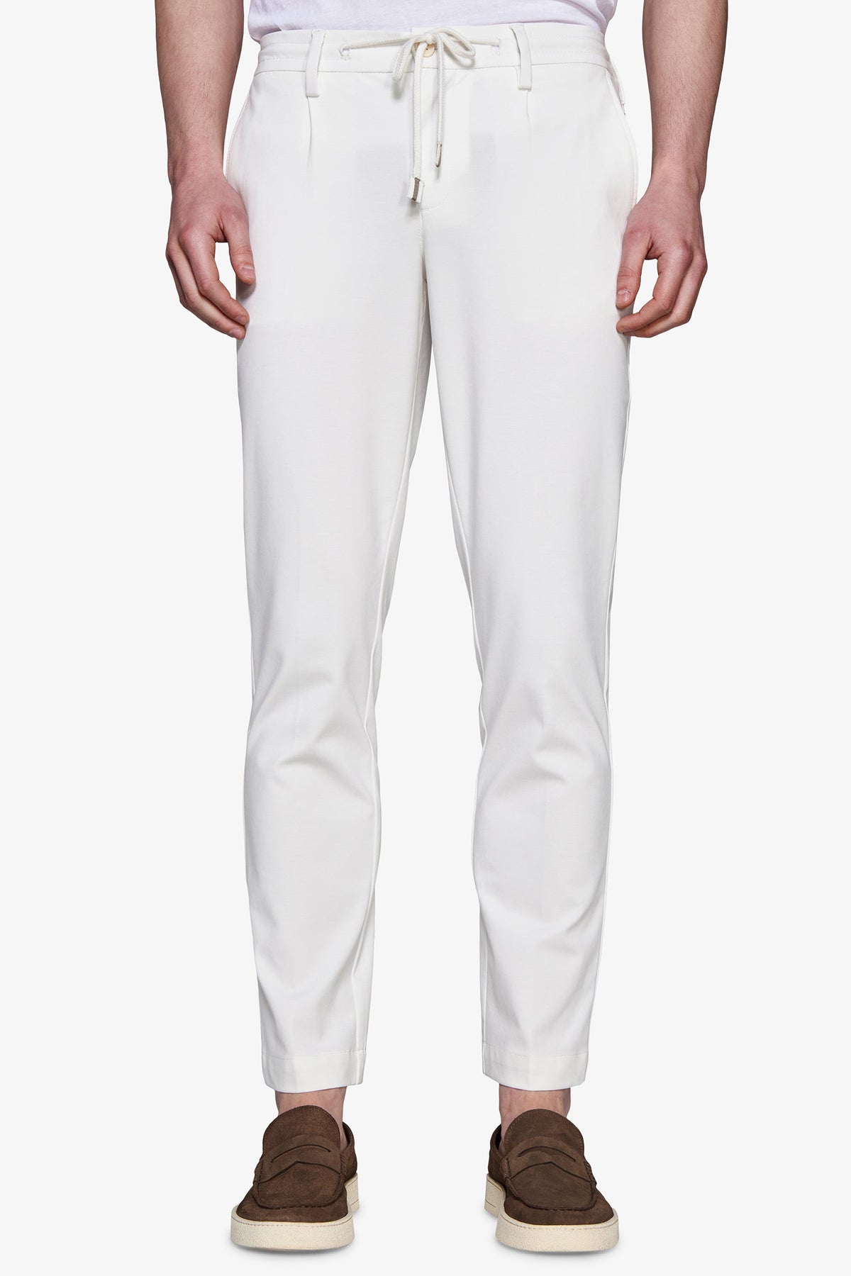 Pantaloni jersey panna DNJ-Dan John