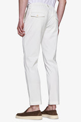 Pantaloni jersey panna DNJ-Dan John