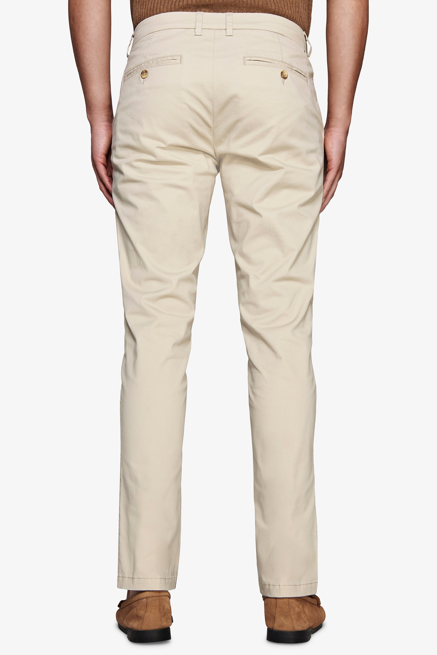 Pantaloni chino cream-Dan John