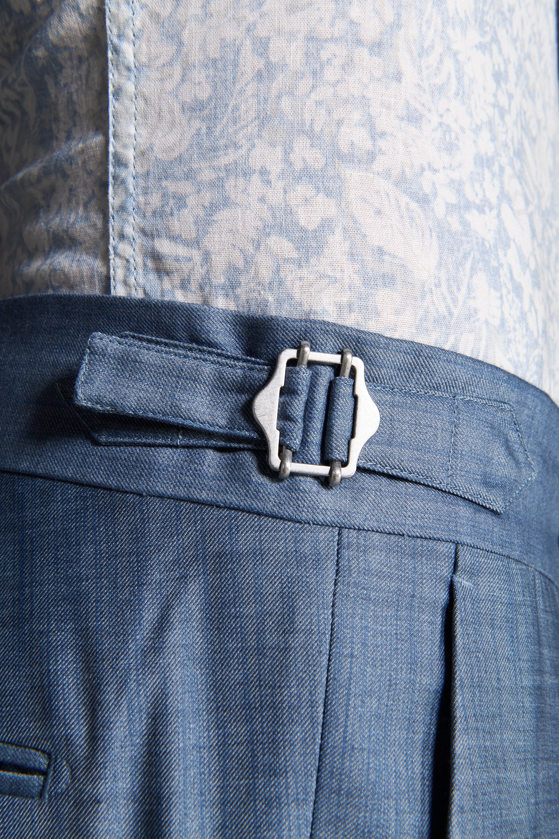 Pantaloni effetto denim avion-Dan John