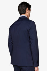 Giacca Herringbone blu-Dan John