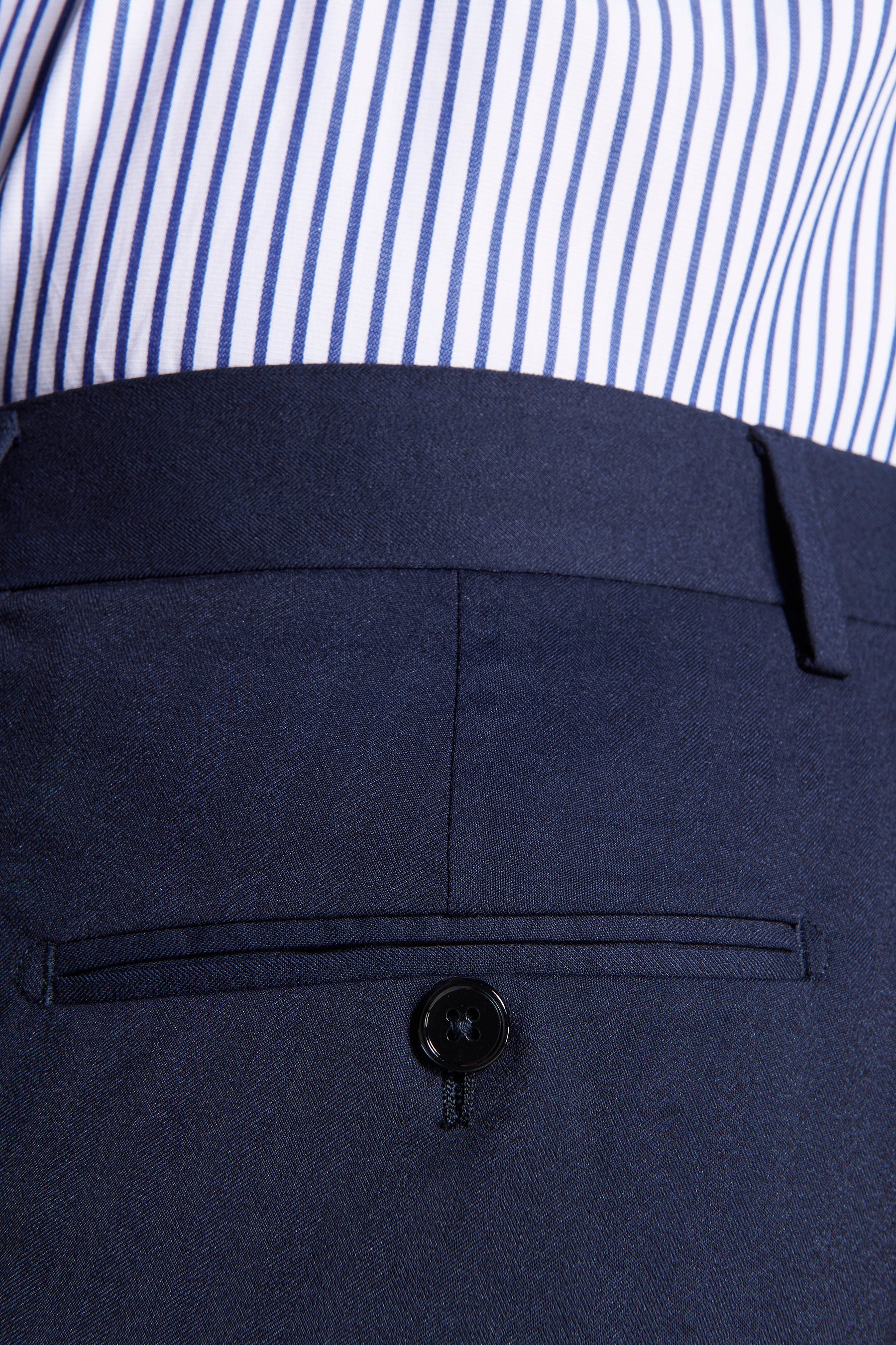 Pantaloni Herringbone blu-Dan John