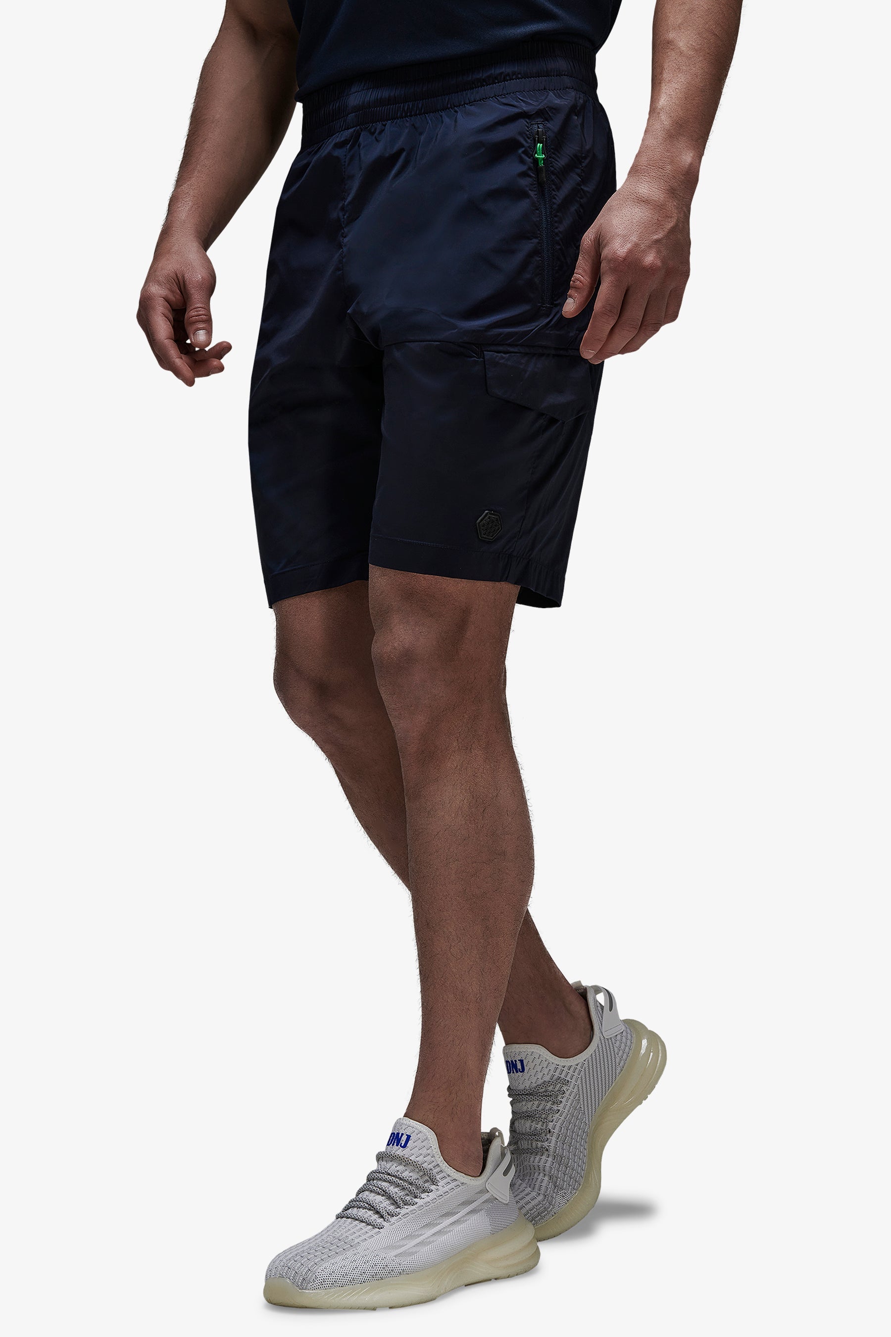 Bermuda tecnico con tascone blu DNJ-Dan John