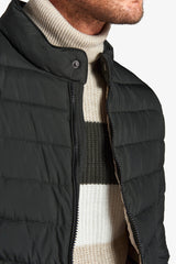 100gr eco feather green down jacket