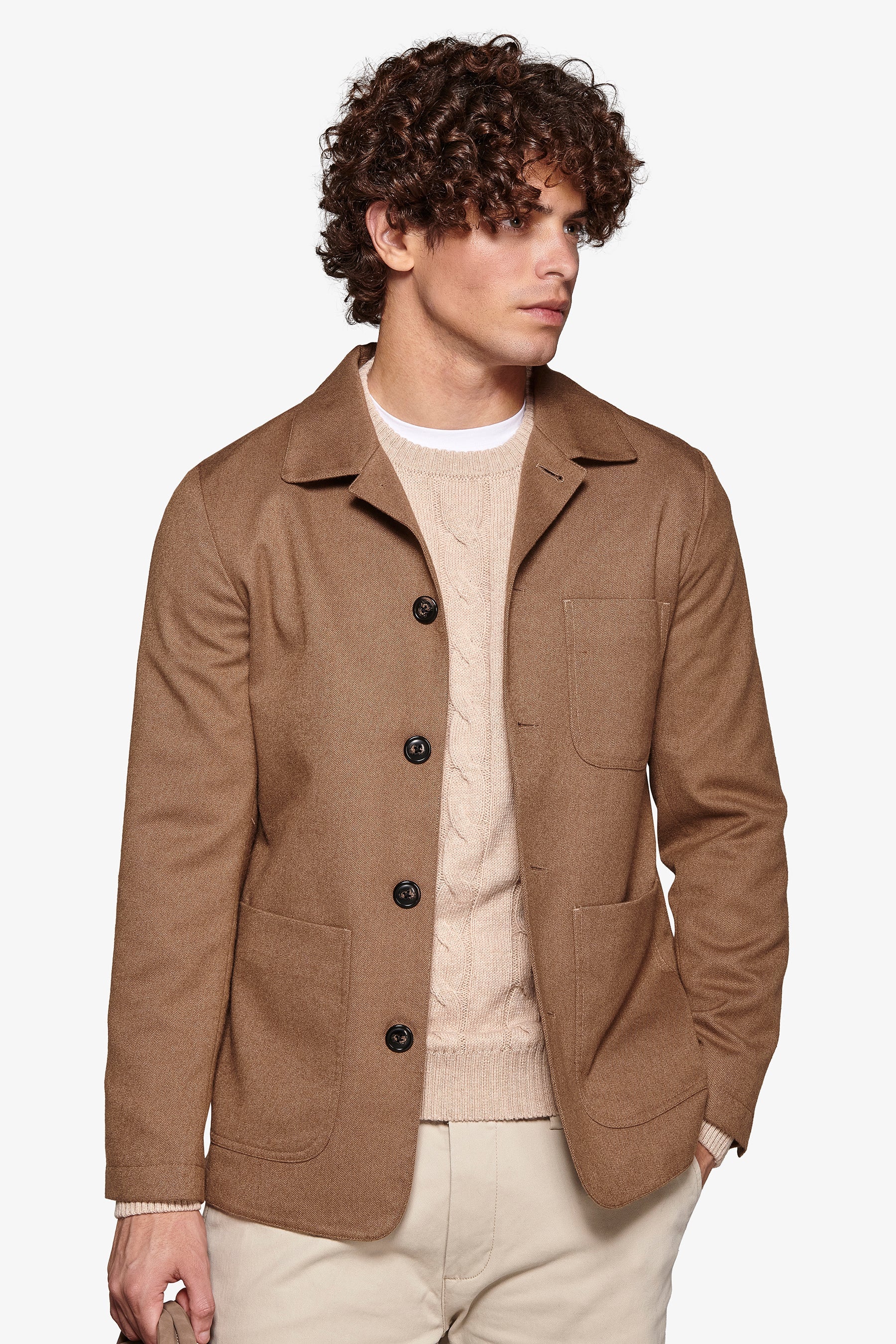 Camel Worker Jacket