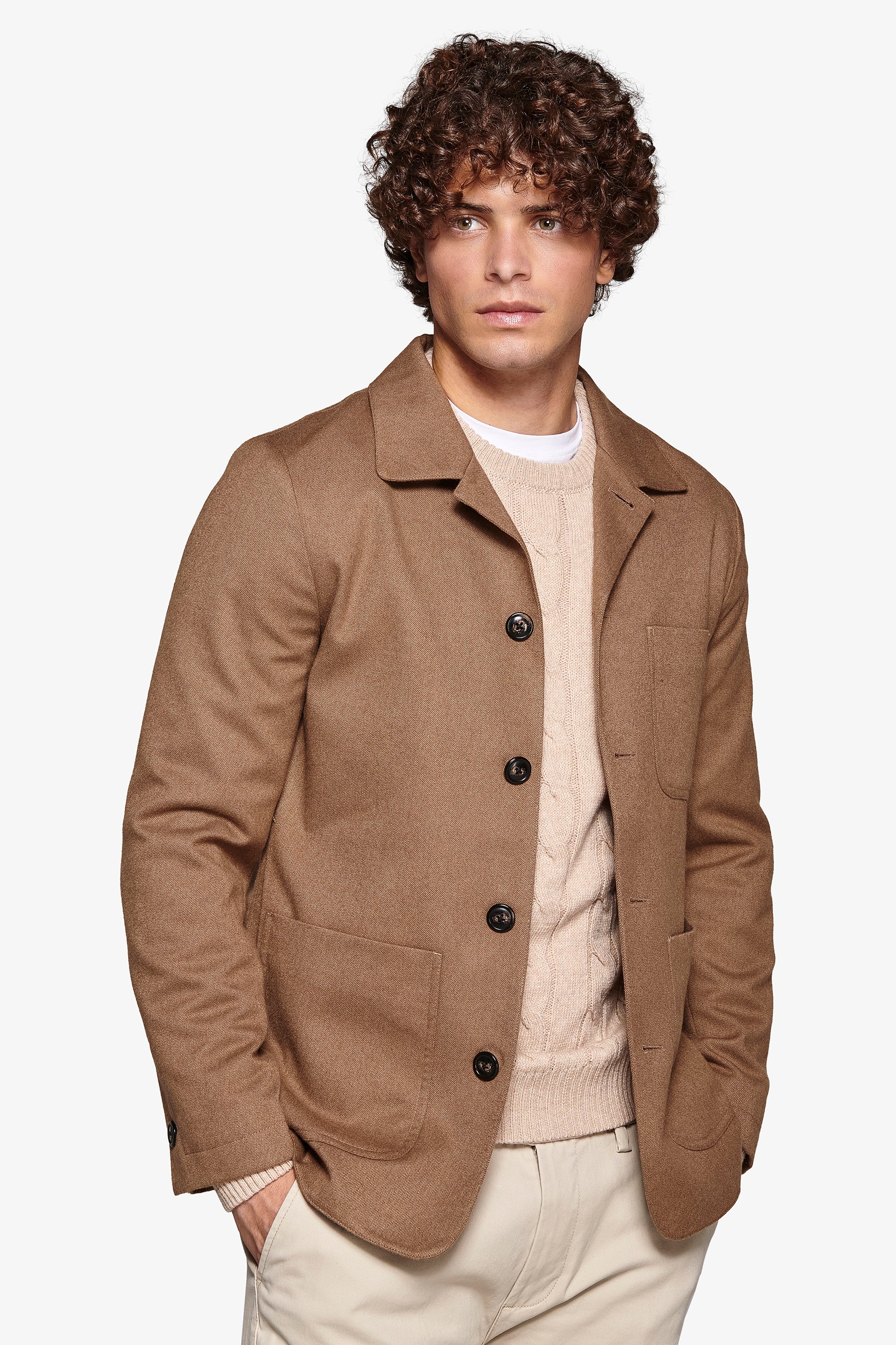 Camel Worker Jacket