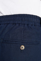 Pantalaccio misto lino blu-Dan John