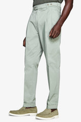 Pantaloni Herringbone salvia-Dan John