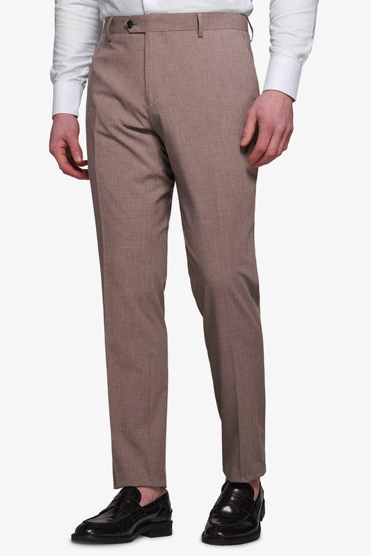 XUNP10-5024-SCAFANGO--SUIT TROUSERS--MUD--48 1800