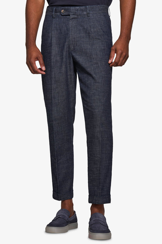 XUNP42-5020-TBIDENIM-Suits Trousers -DENIM-50 1800