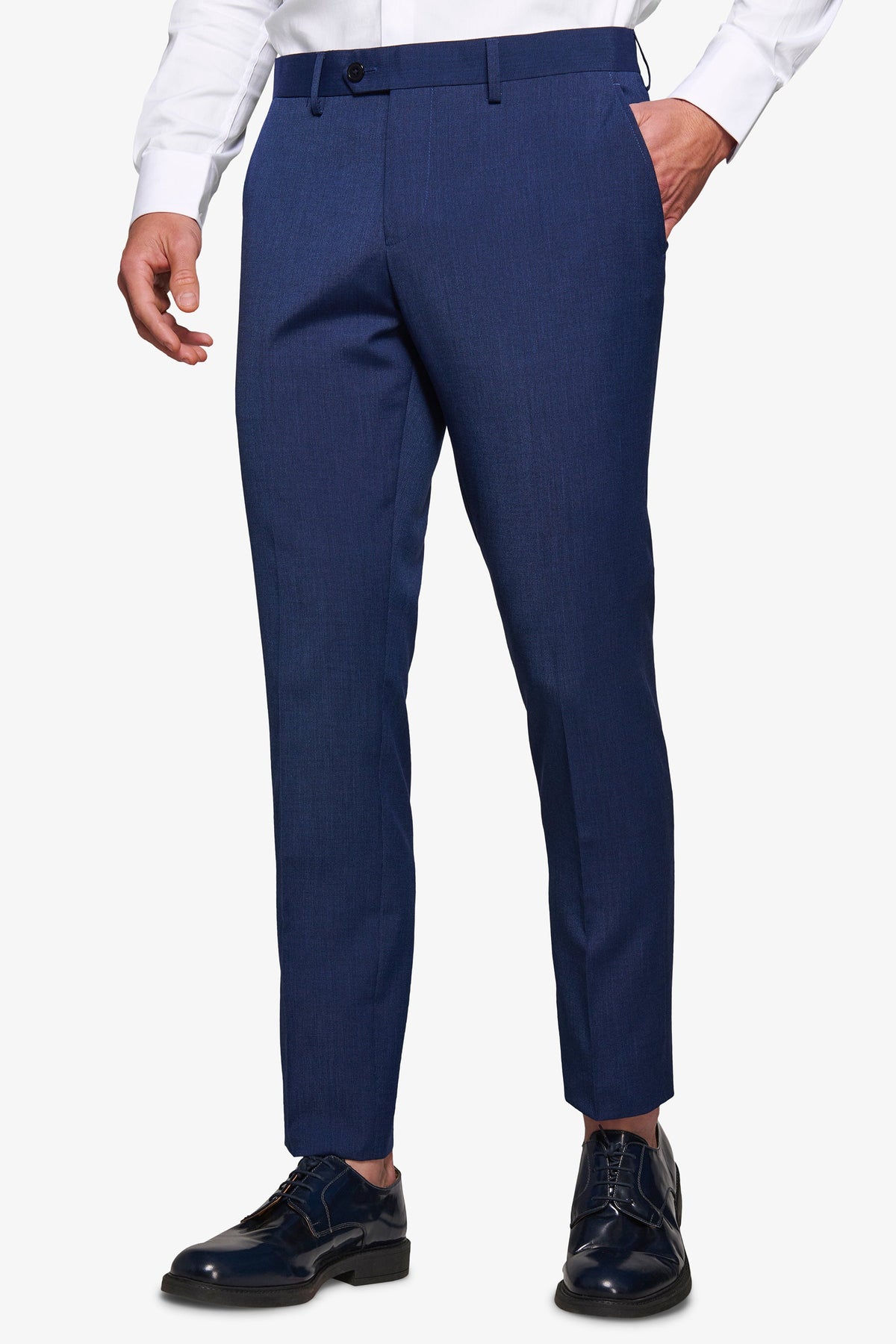 CONP02-1312-SHXBLU--SUIT TROUSERS--BLUE--60
