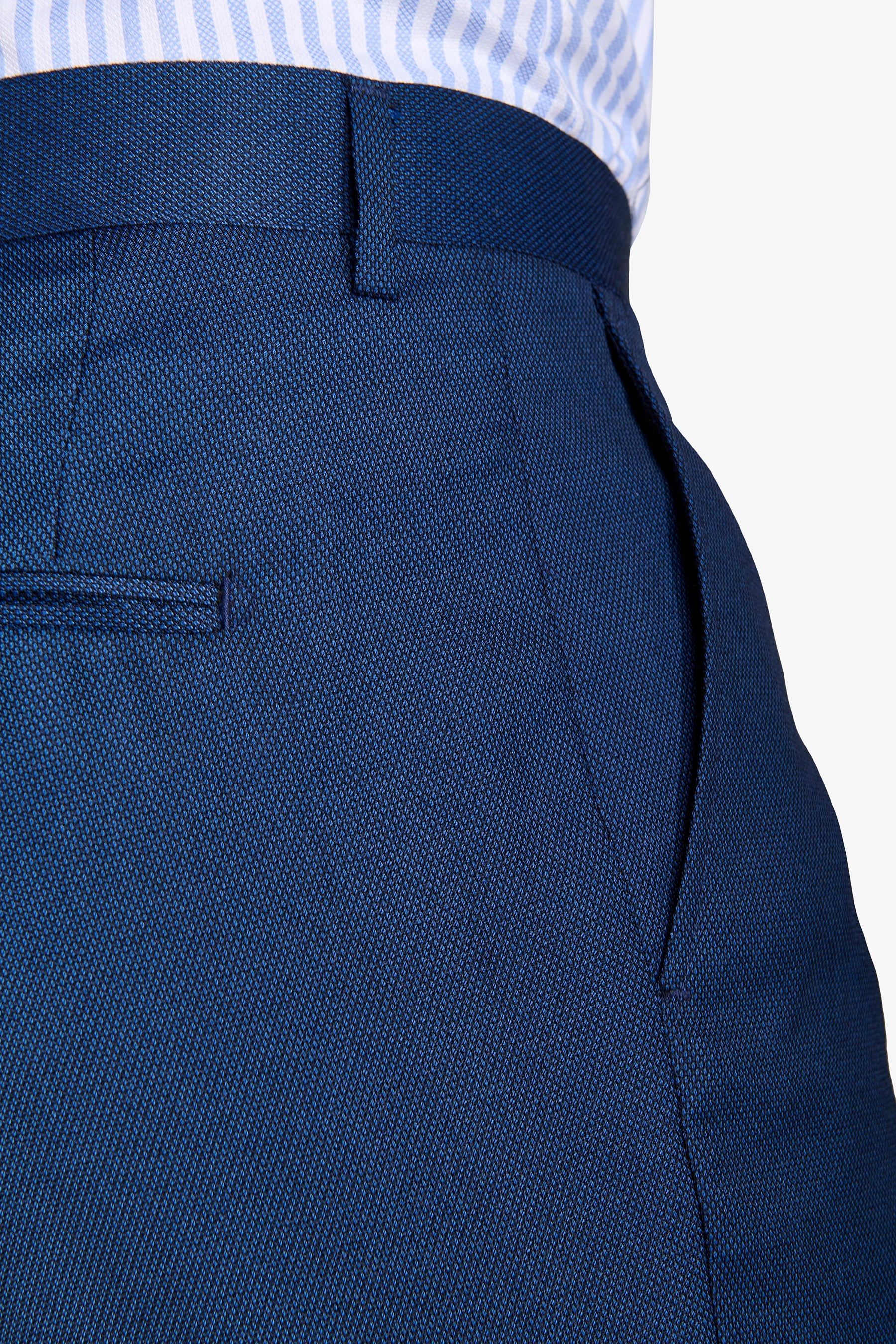 Pantaloni da abito occhio di pernice royal-Dan John
