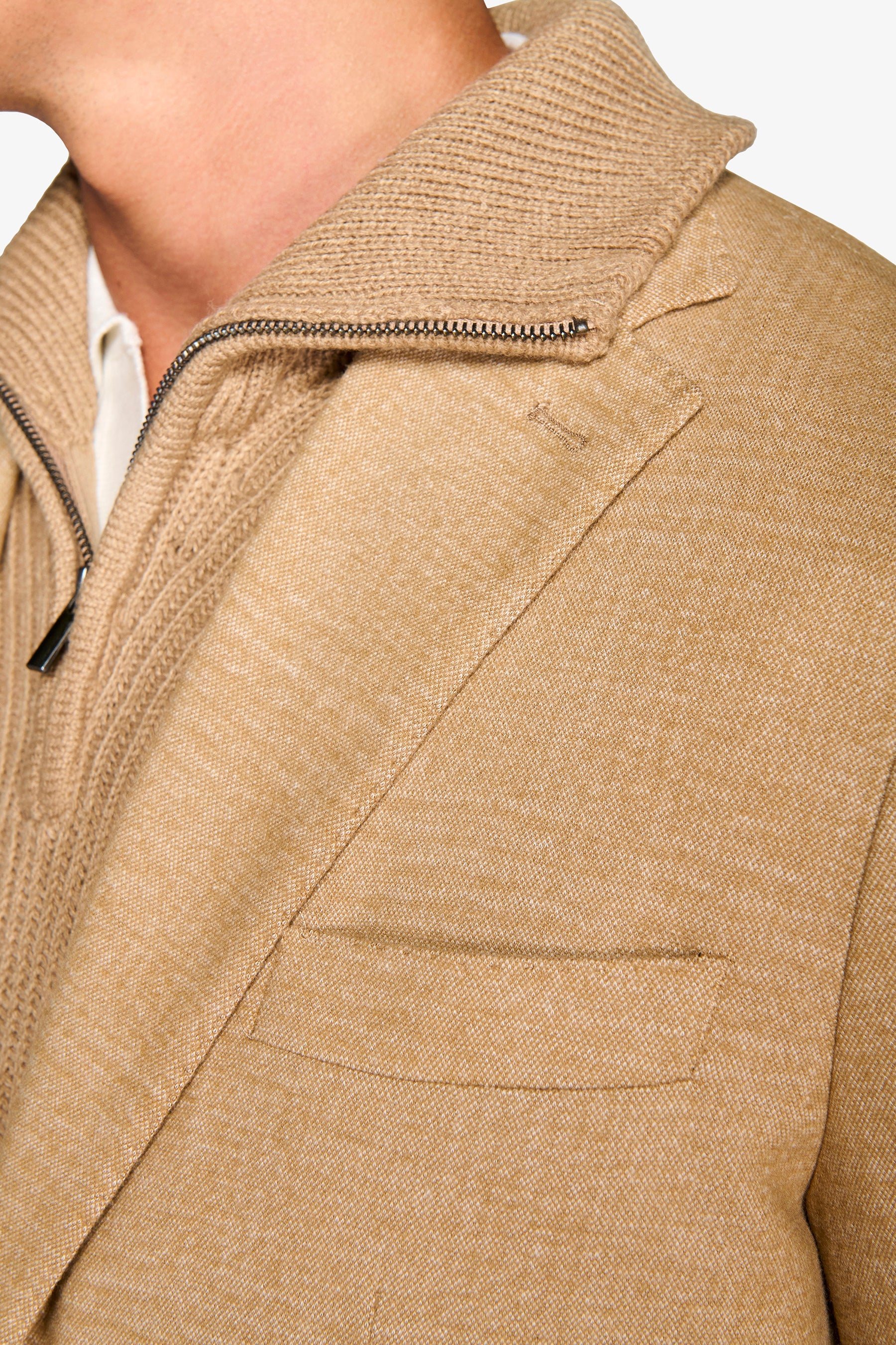 Giacca jersey beige-Dan John