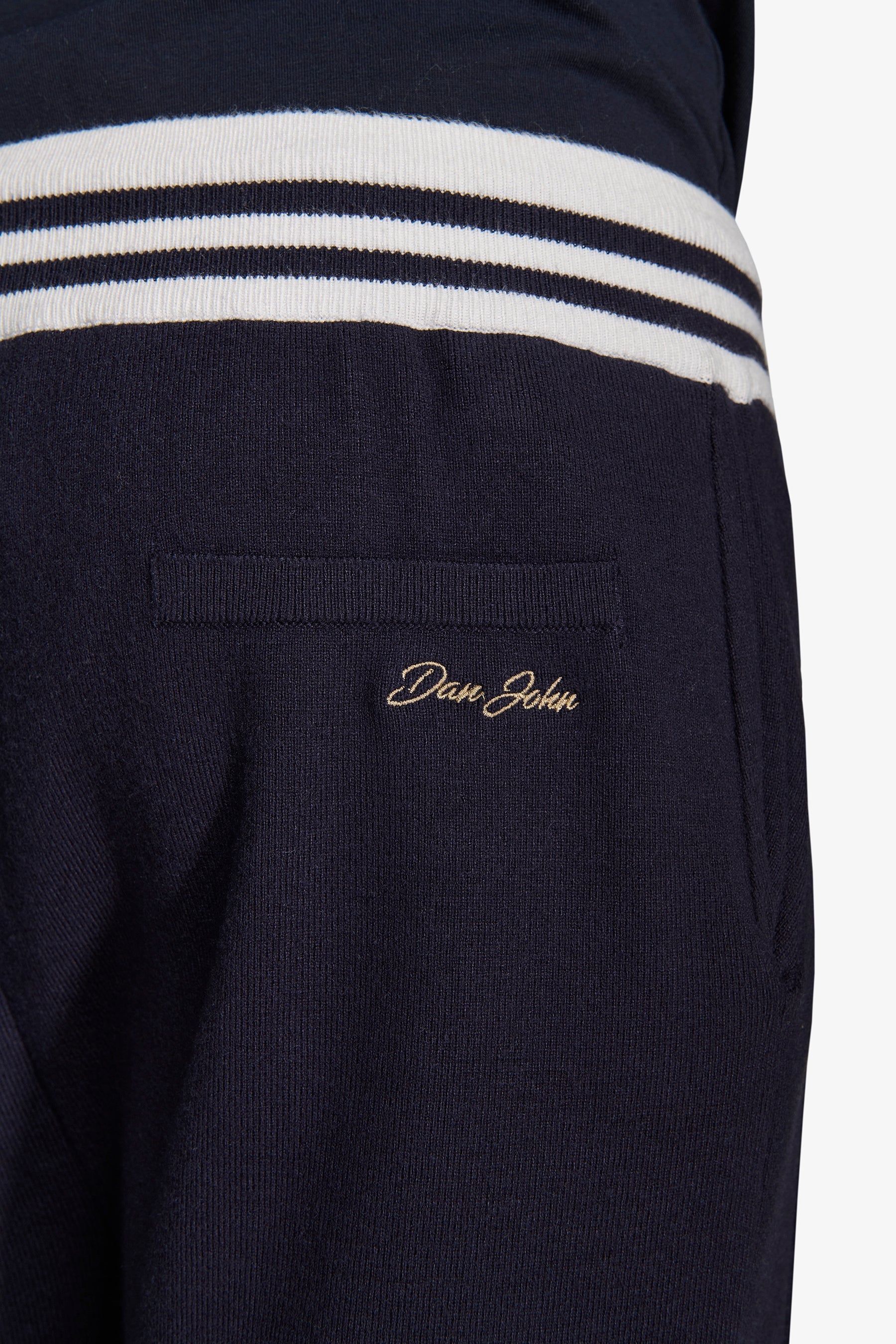 Pantaloni felpato DNJ blu-Dan John