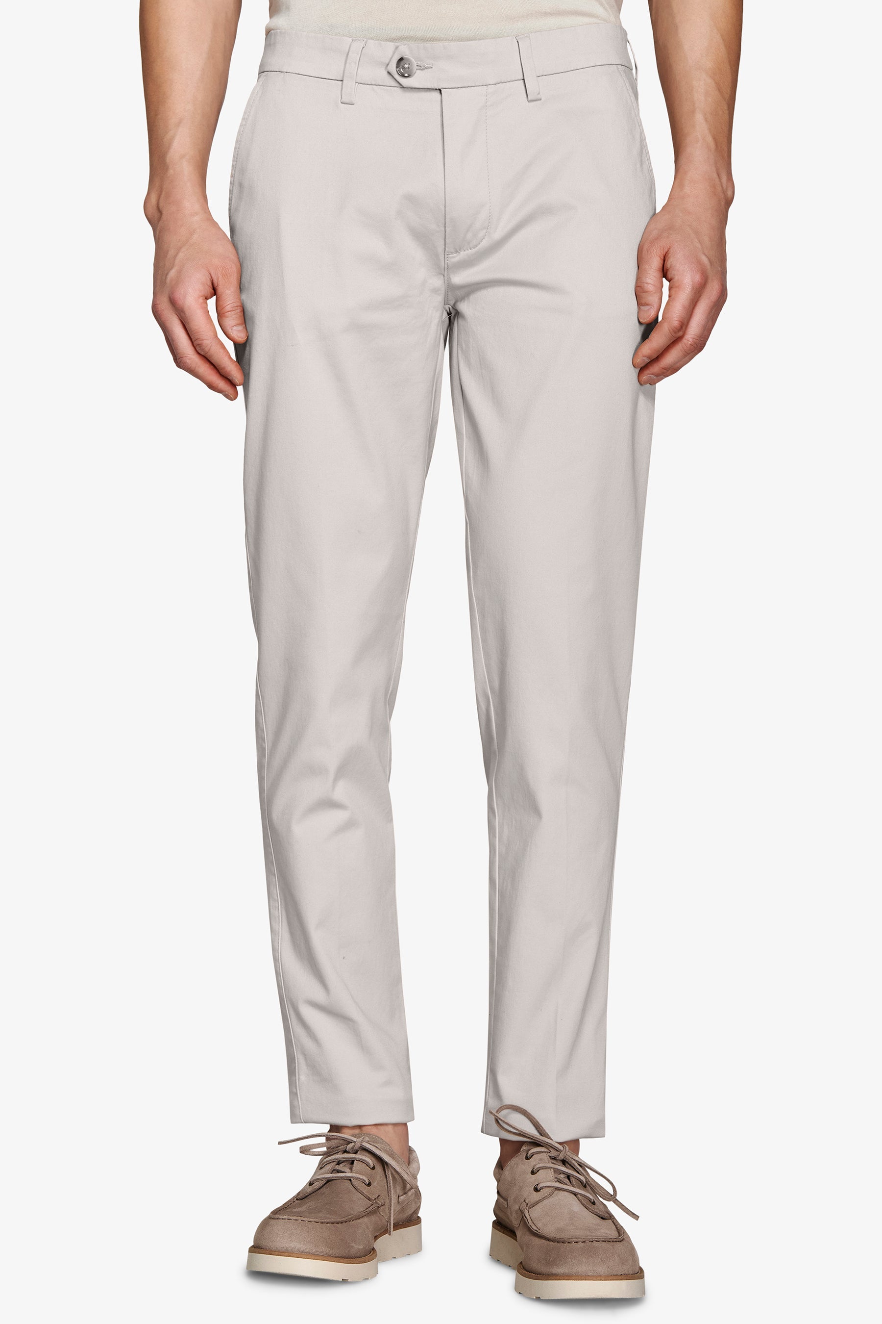 Pantaloni chino gesso-Dan John
