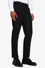 Pantaloni classici con pinces neri-Dan John