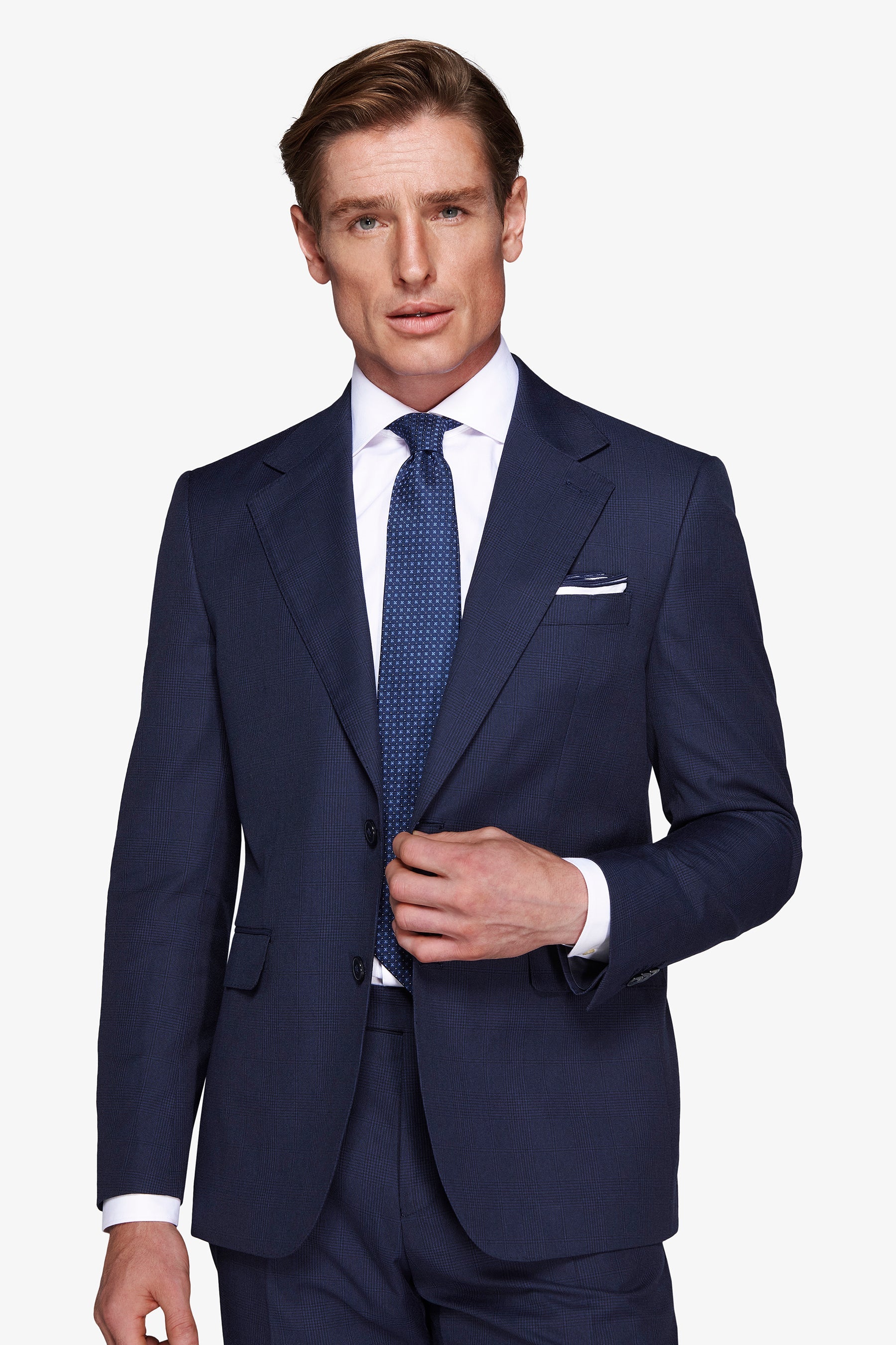 Giacca Galles blu-Dan John