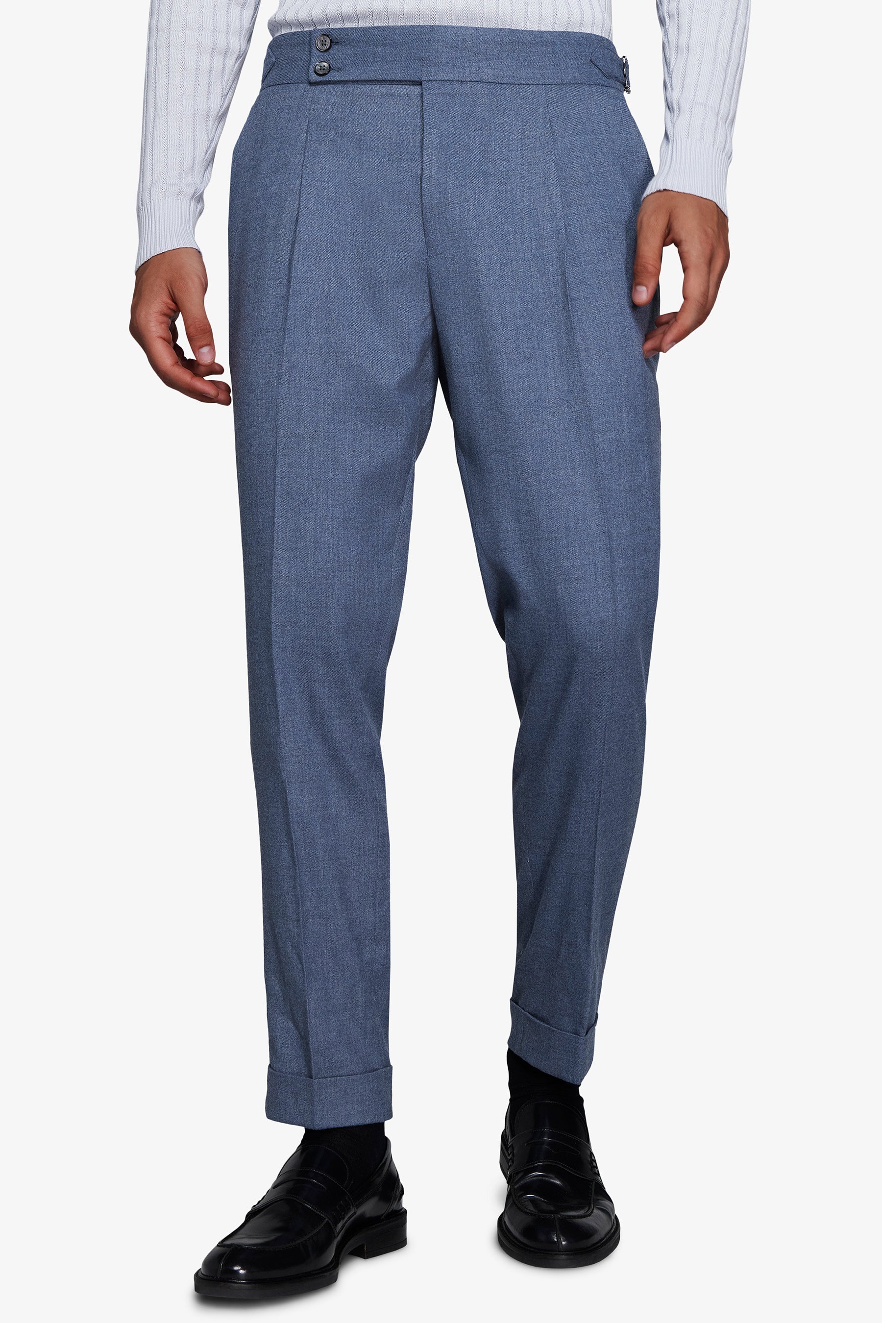 Pantaloni effetto flanella carta da zucchero-Dan John