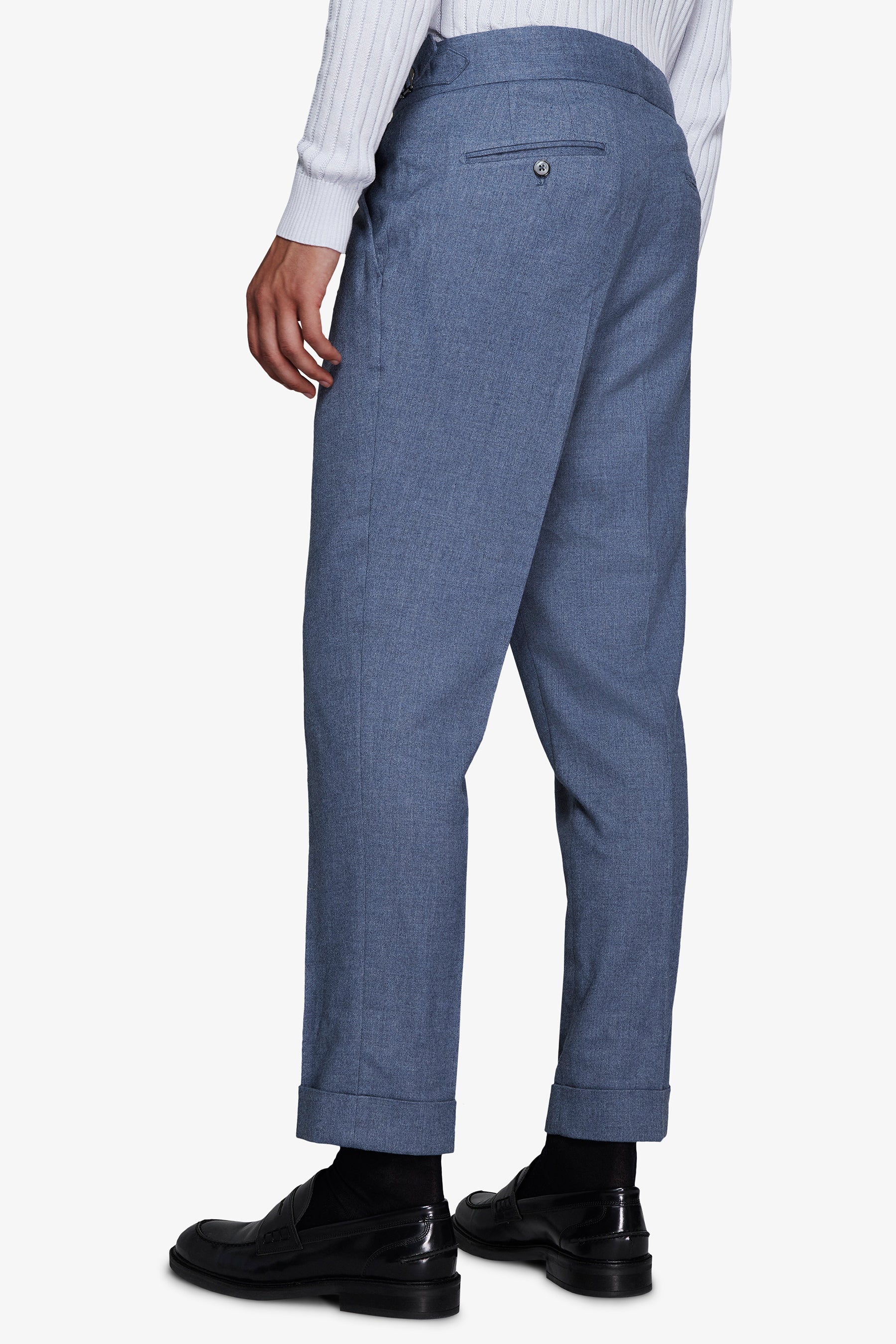 Pantaloni effetto flanella carta da zucchero-Dan John