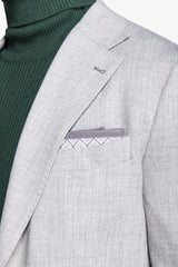 Giacca effetto flanella grigio chiaro-Dan John
