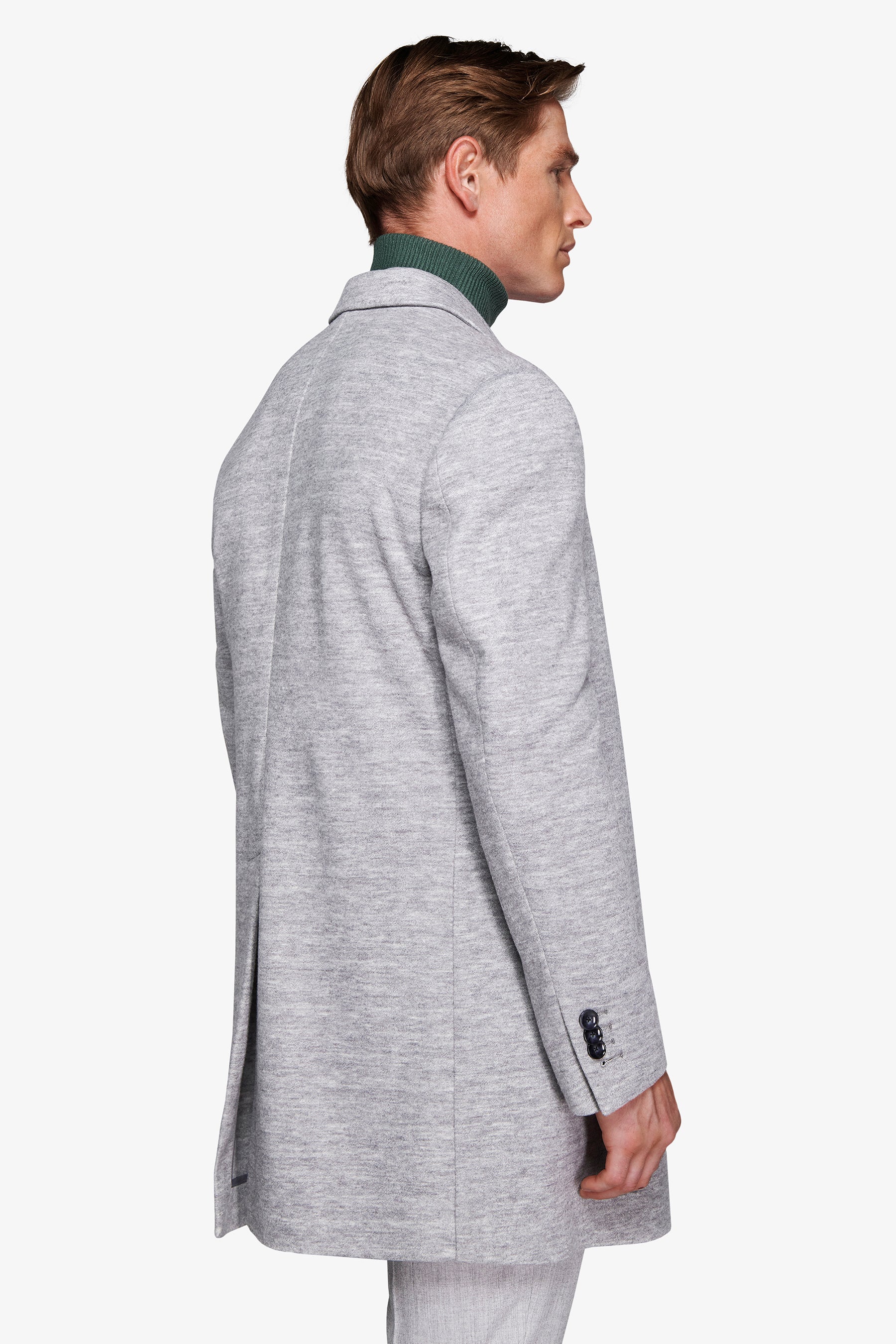 Cappotto baronetto grigio chiaro-Dan John