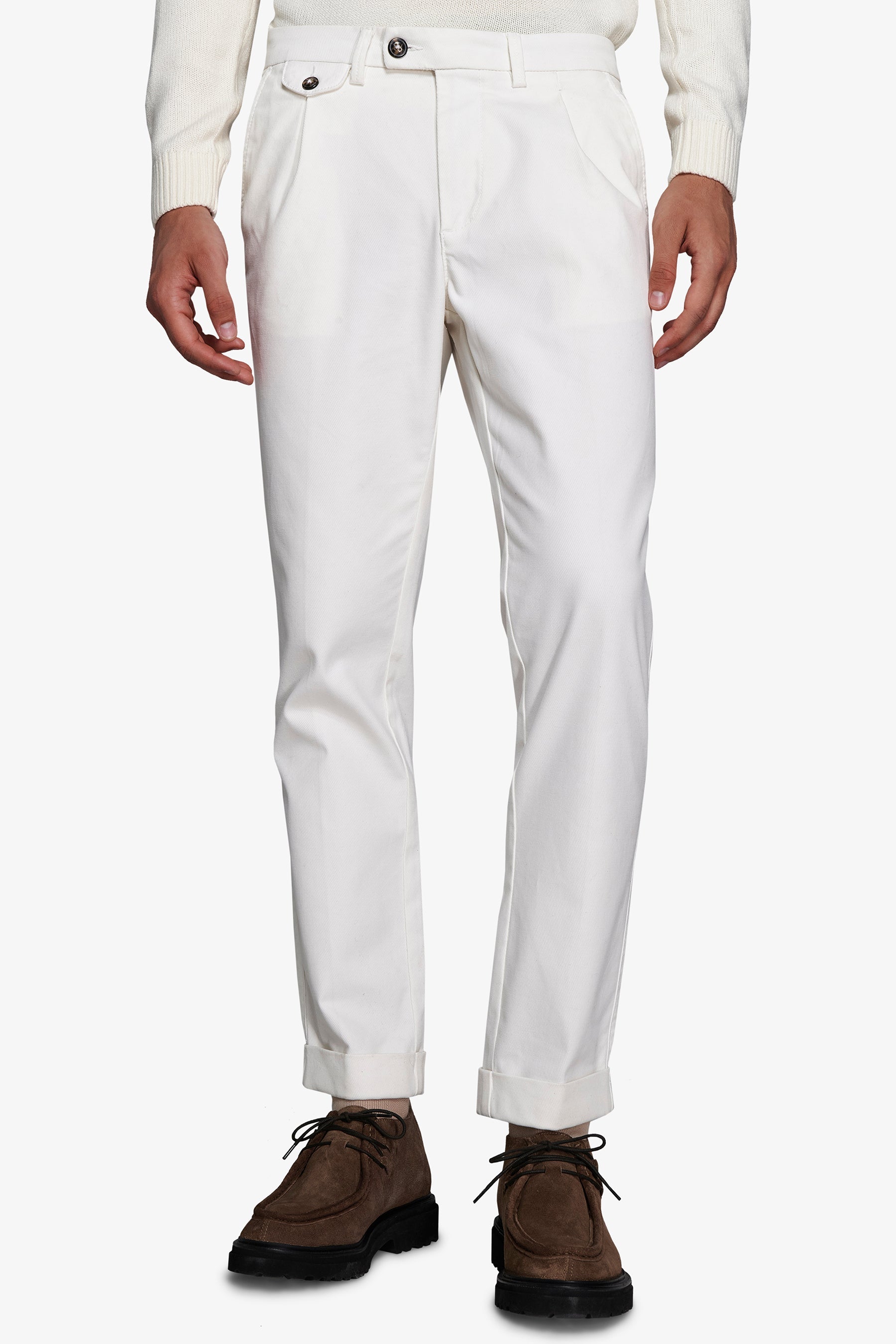 Pantaloni cavalry panna-Dan John