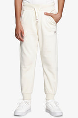 Pantaloni felpa basic panna Kids-Dan John