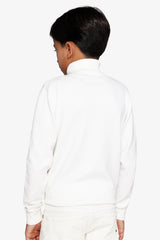 Maglia dolcevita basic panna Kids-Dan John