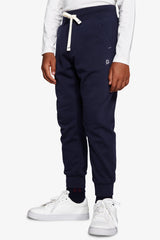 Pantaloni felpa basic blu Kids-Dan John
