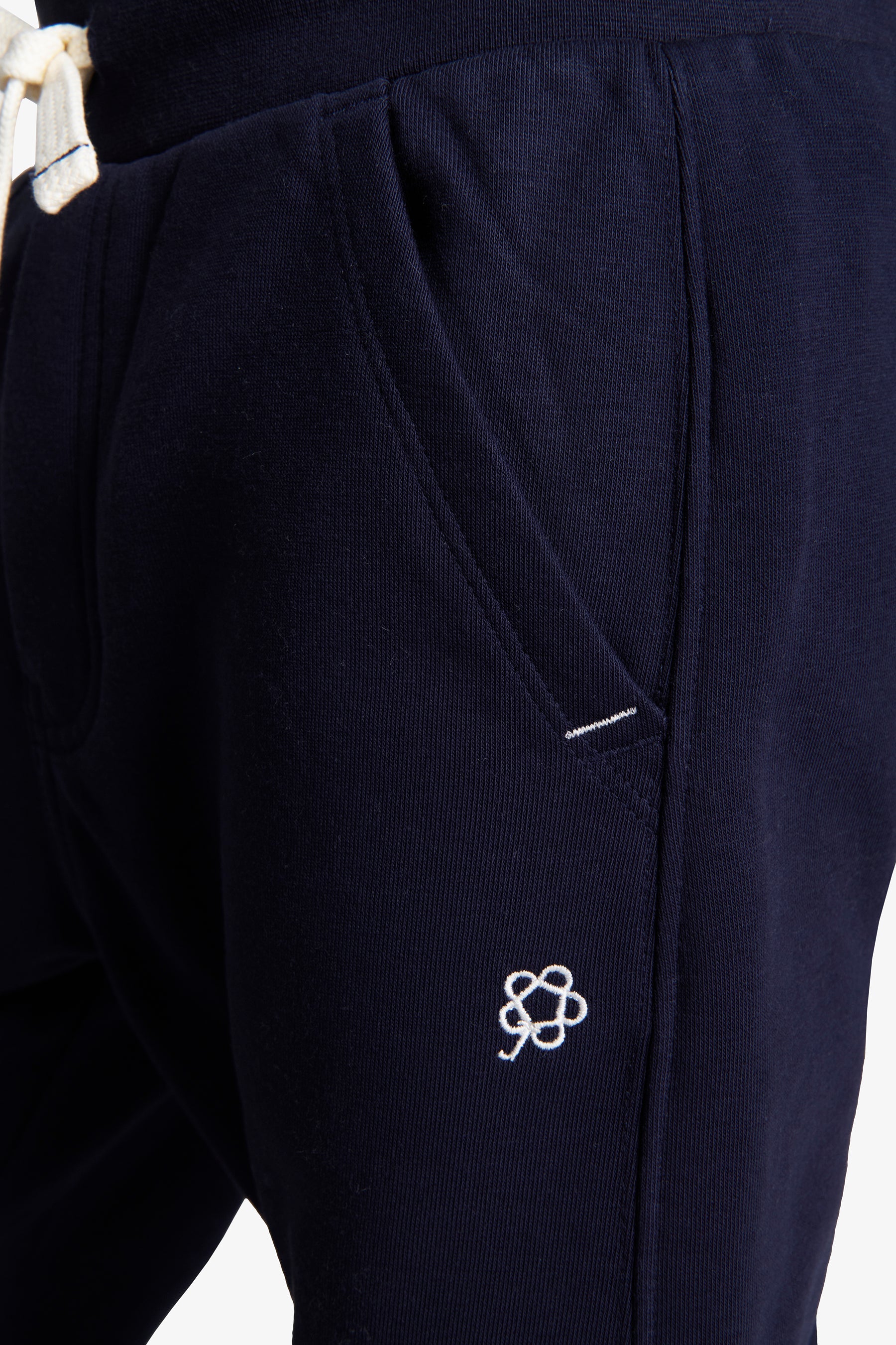 Pantaloni felpa basic blu Kids-Dan John