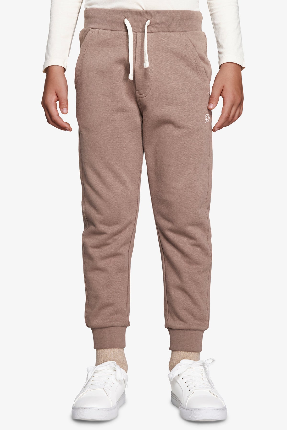 Pantaloni felpa basic tortora Kids-Dan John
