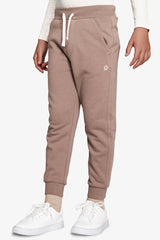 Pantaloni felpa basic tortora Kids-Dan John