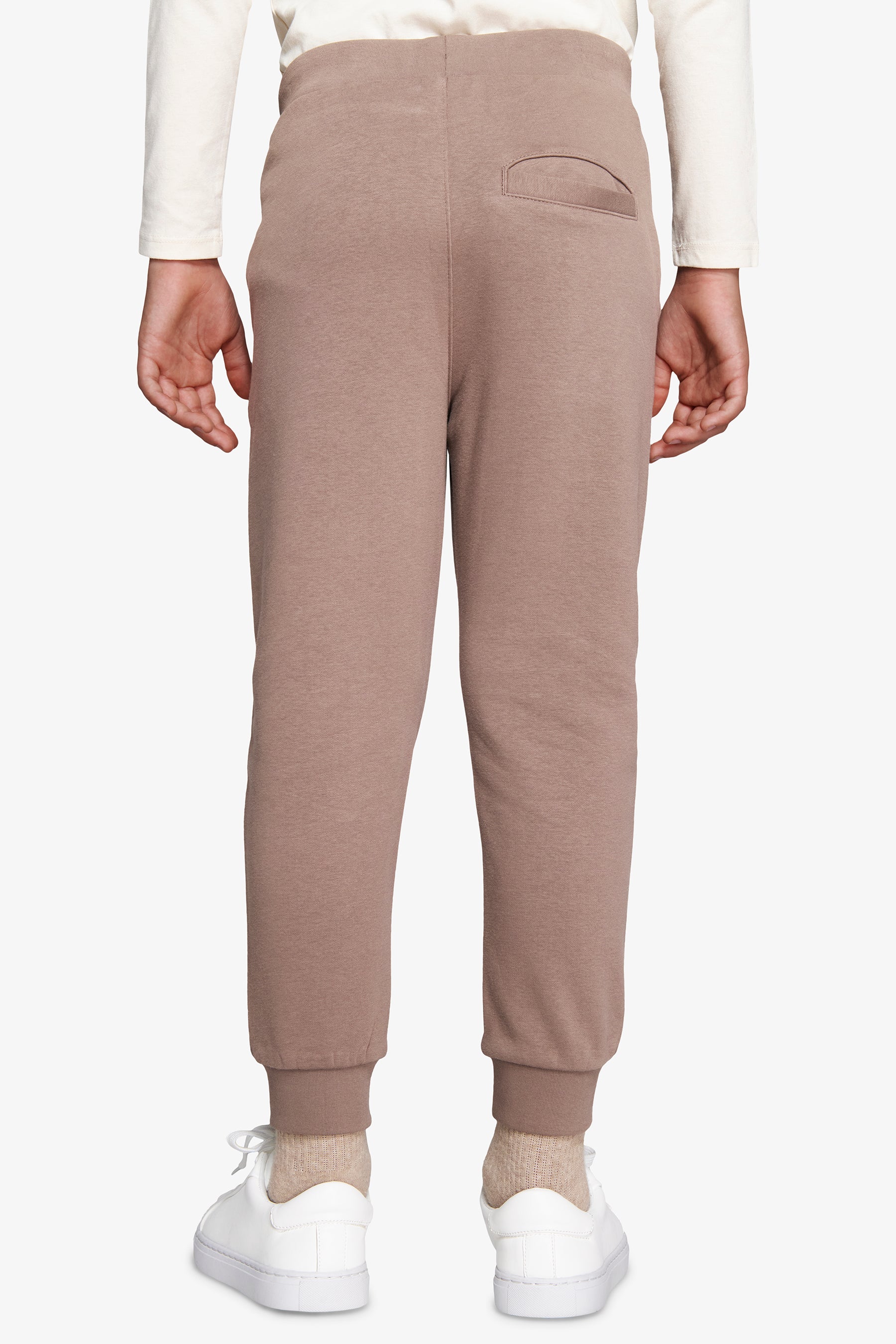 Pantaloni felpa basic tortora Kids-Dan John