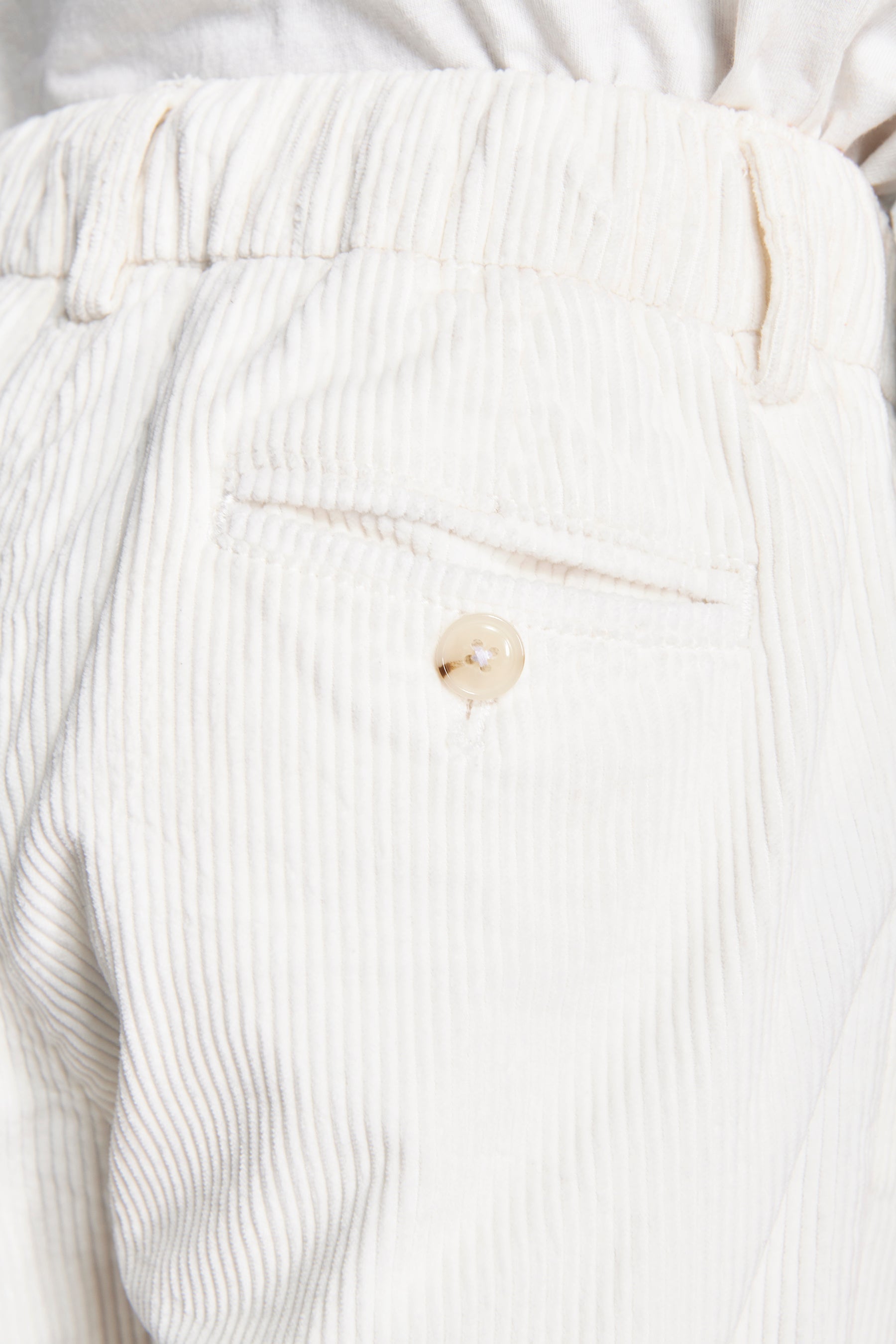 Pantaloni velluto panna Kids-Dan John