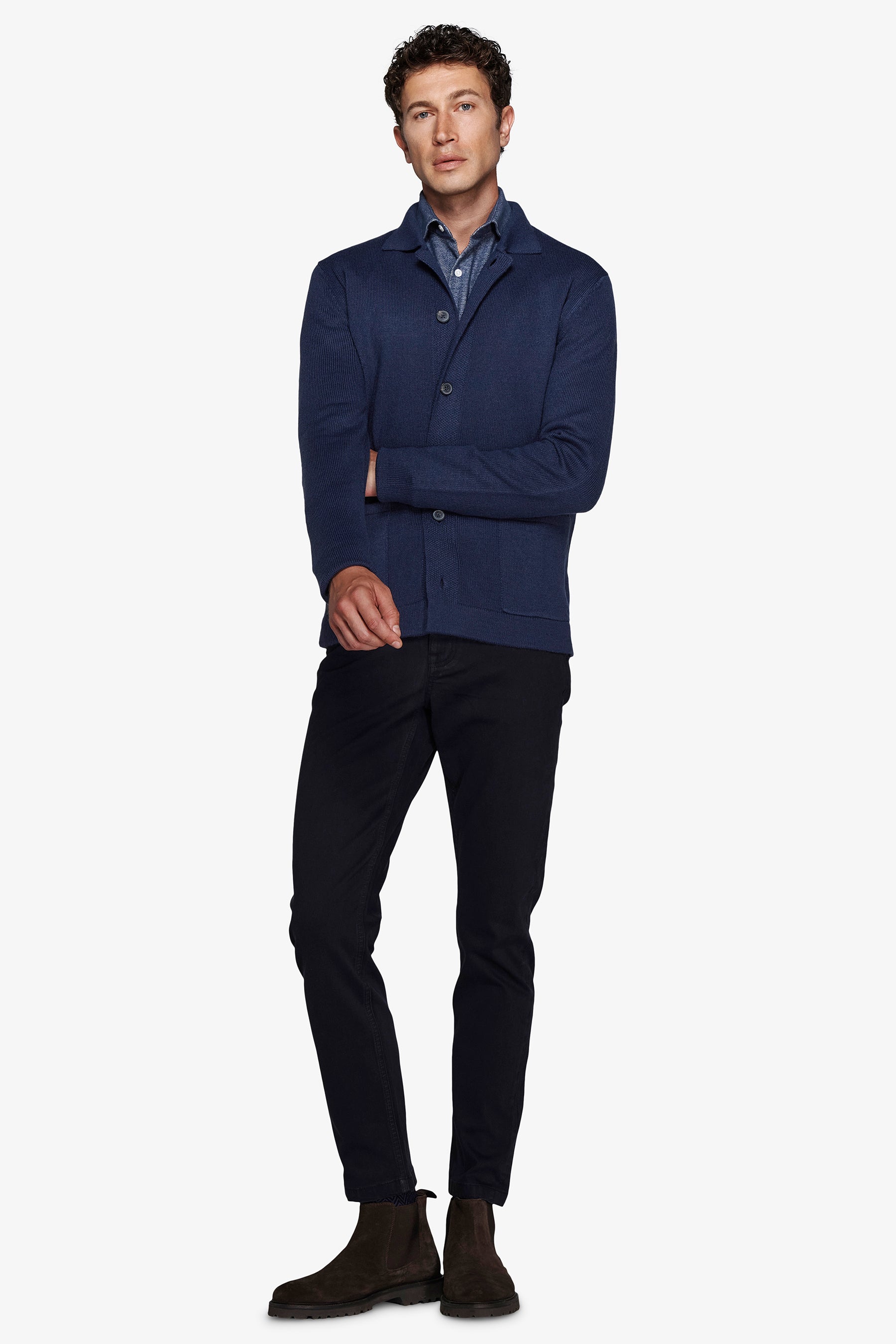 Giacca in maglia avion-Dan John