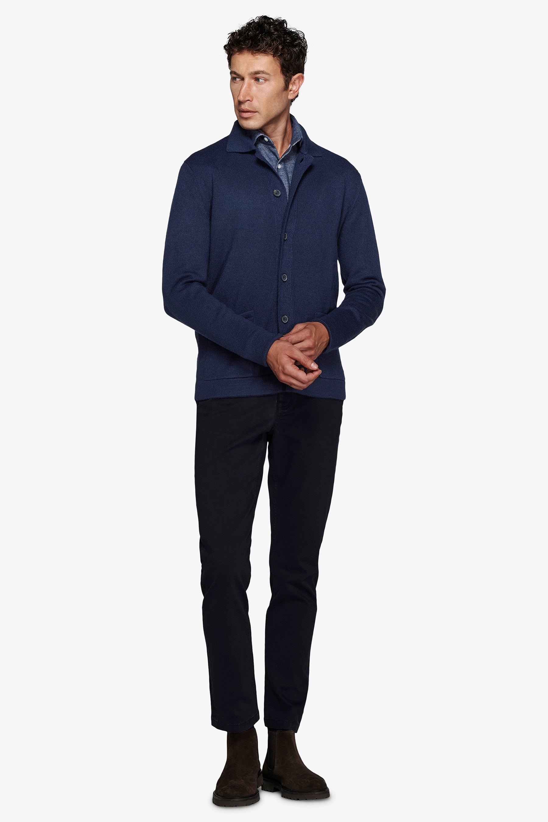 Giacca in maglia avion-Dan John