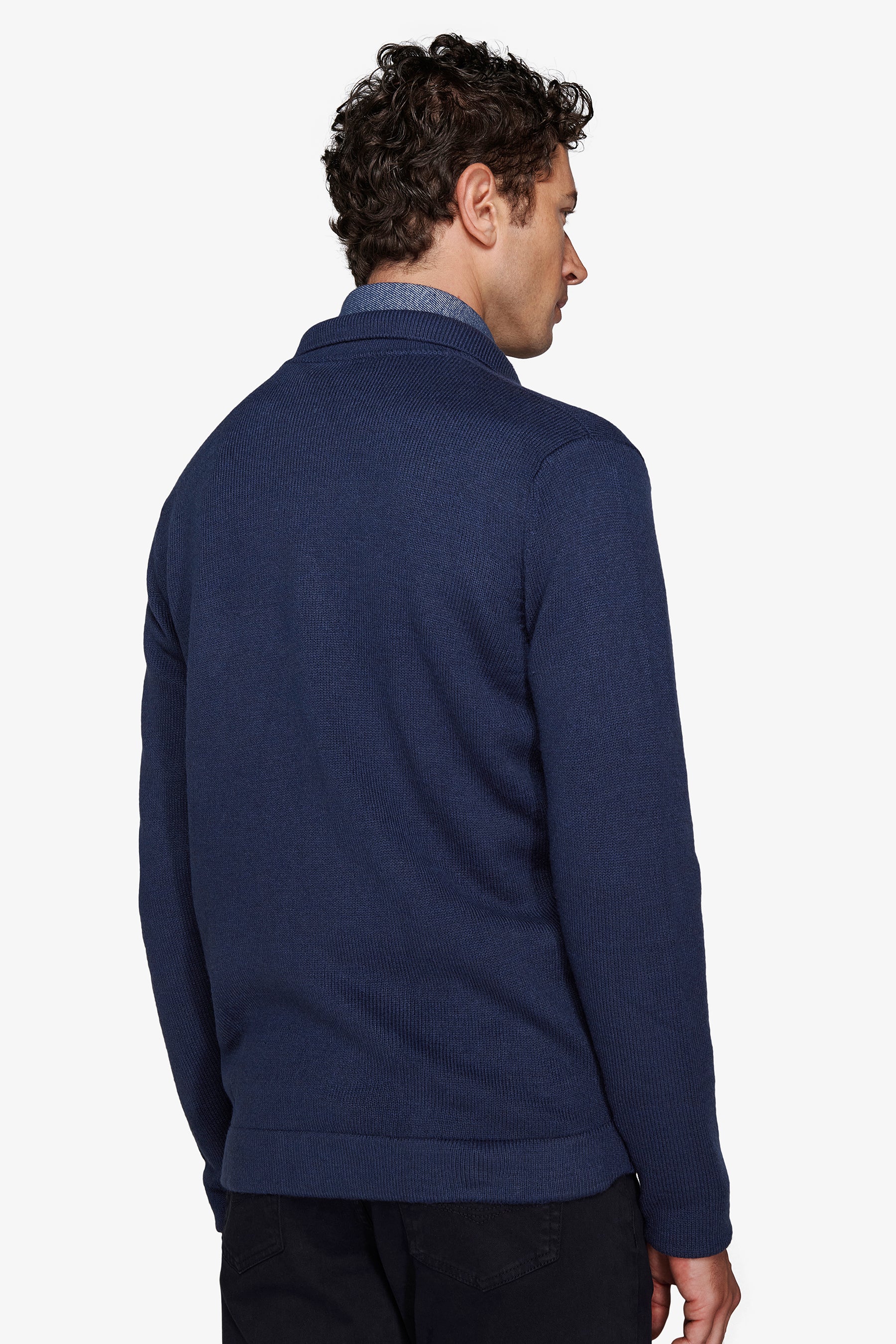 Giacca in maglia avion-Dan John