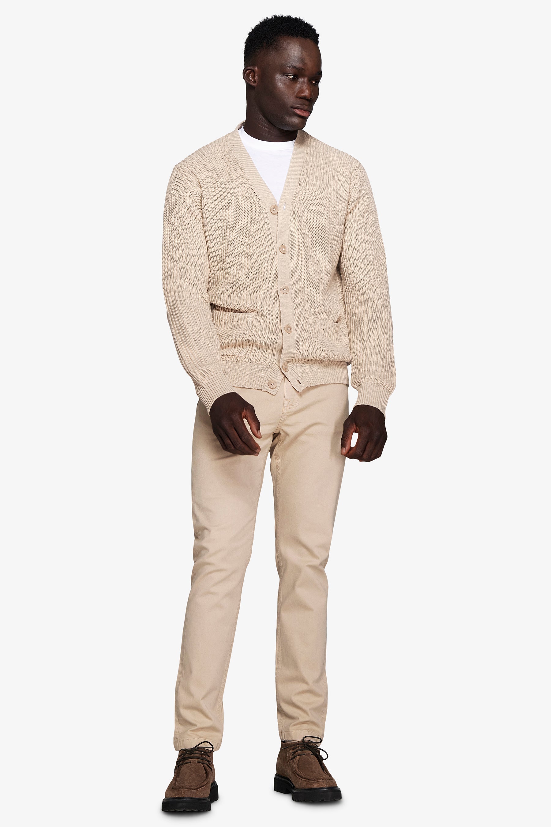 Cardigan costa inglese corda-Dan John