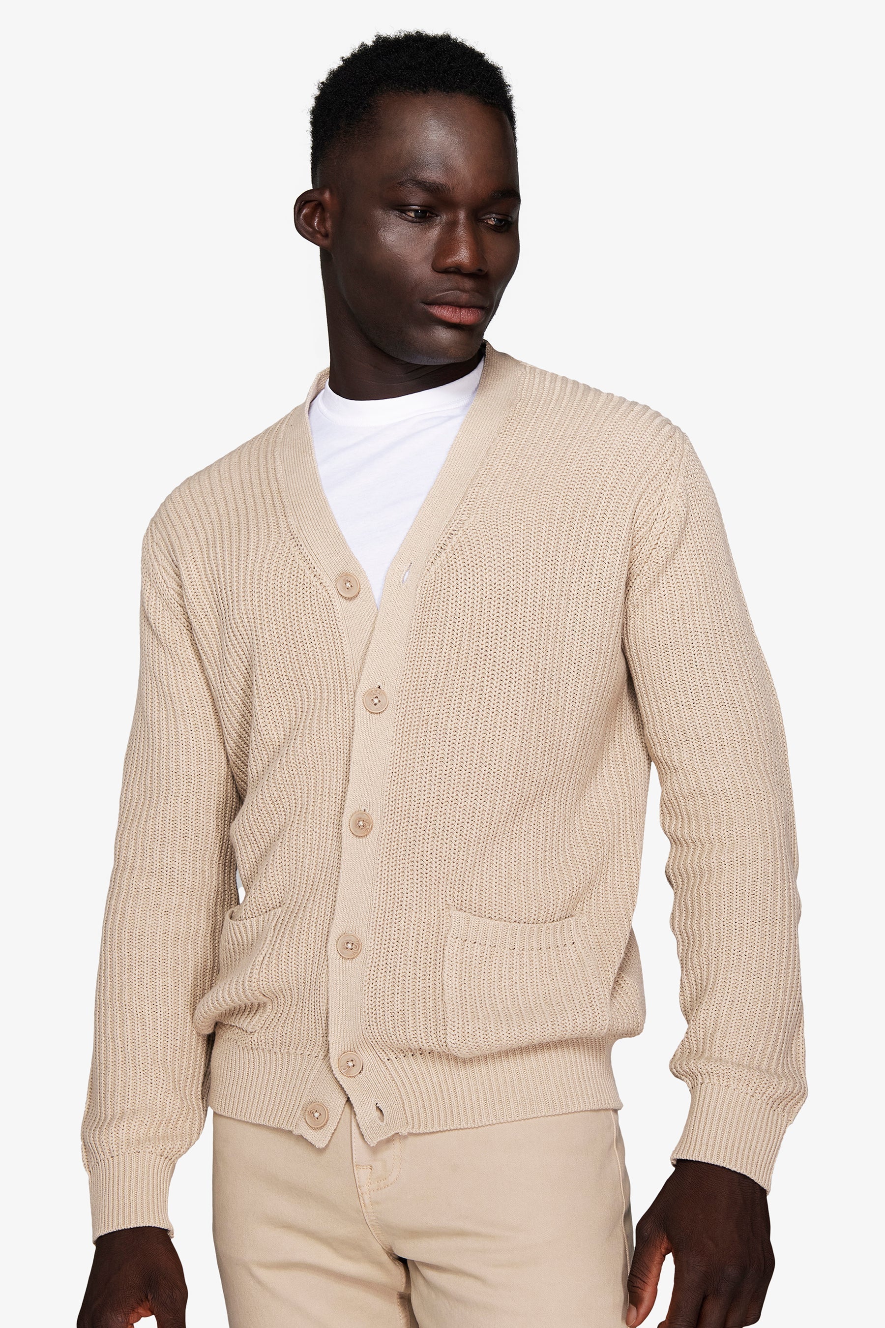 Cardigan costa inglese corda-Dan John