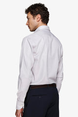 Camicia oxford button down grigio chiaro-Dan John