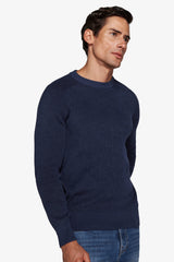 Maglia girocollo costina vanisè avion-Dan John