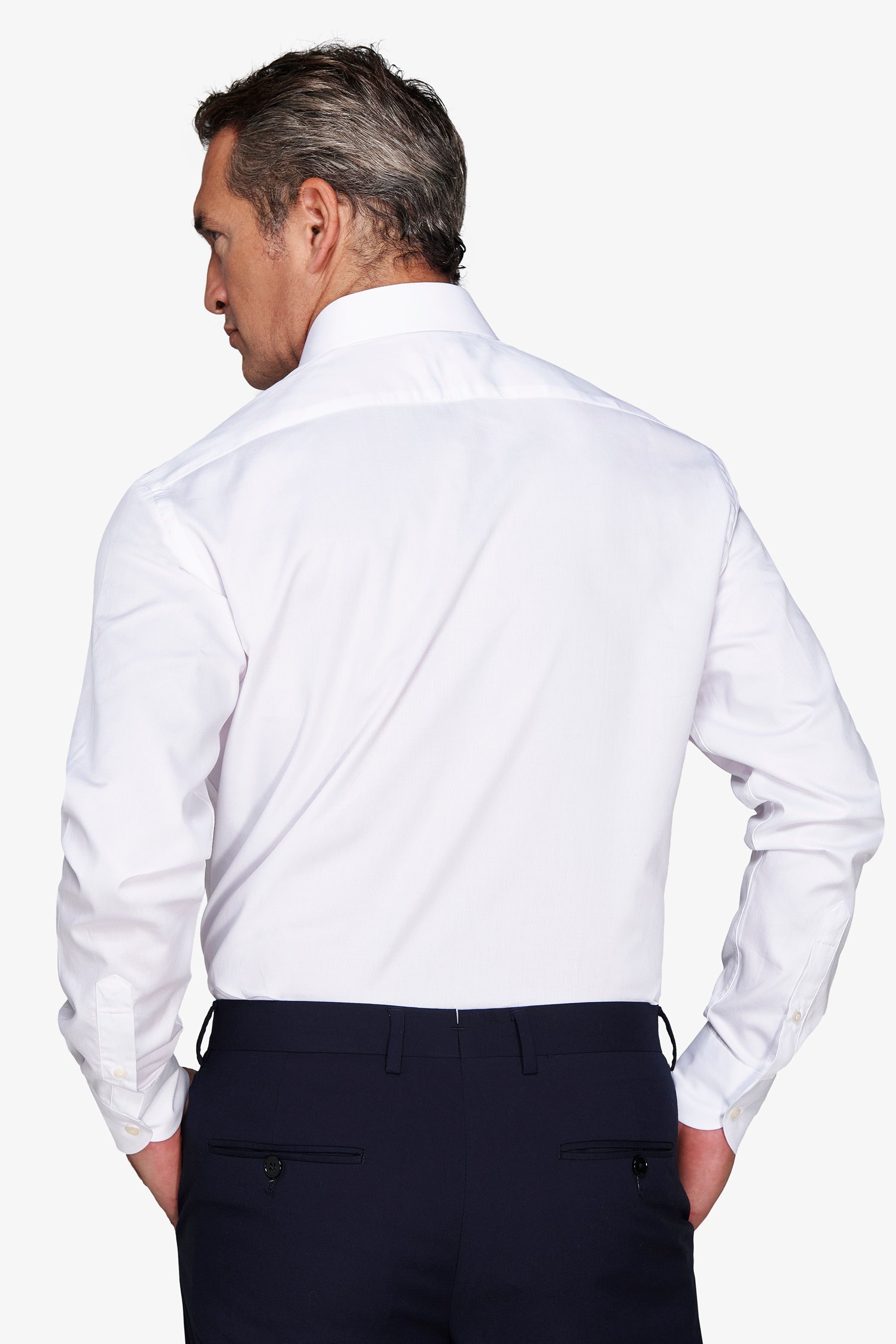 Camicia piquet bianca-Dan John