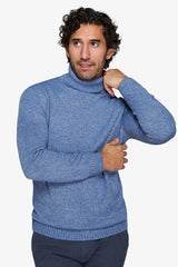 Maglia dolcevita mouline' carta da zucchero-Dan John