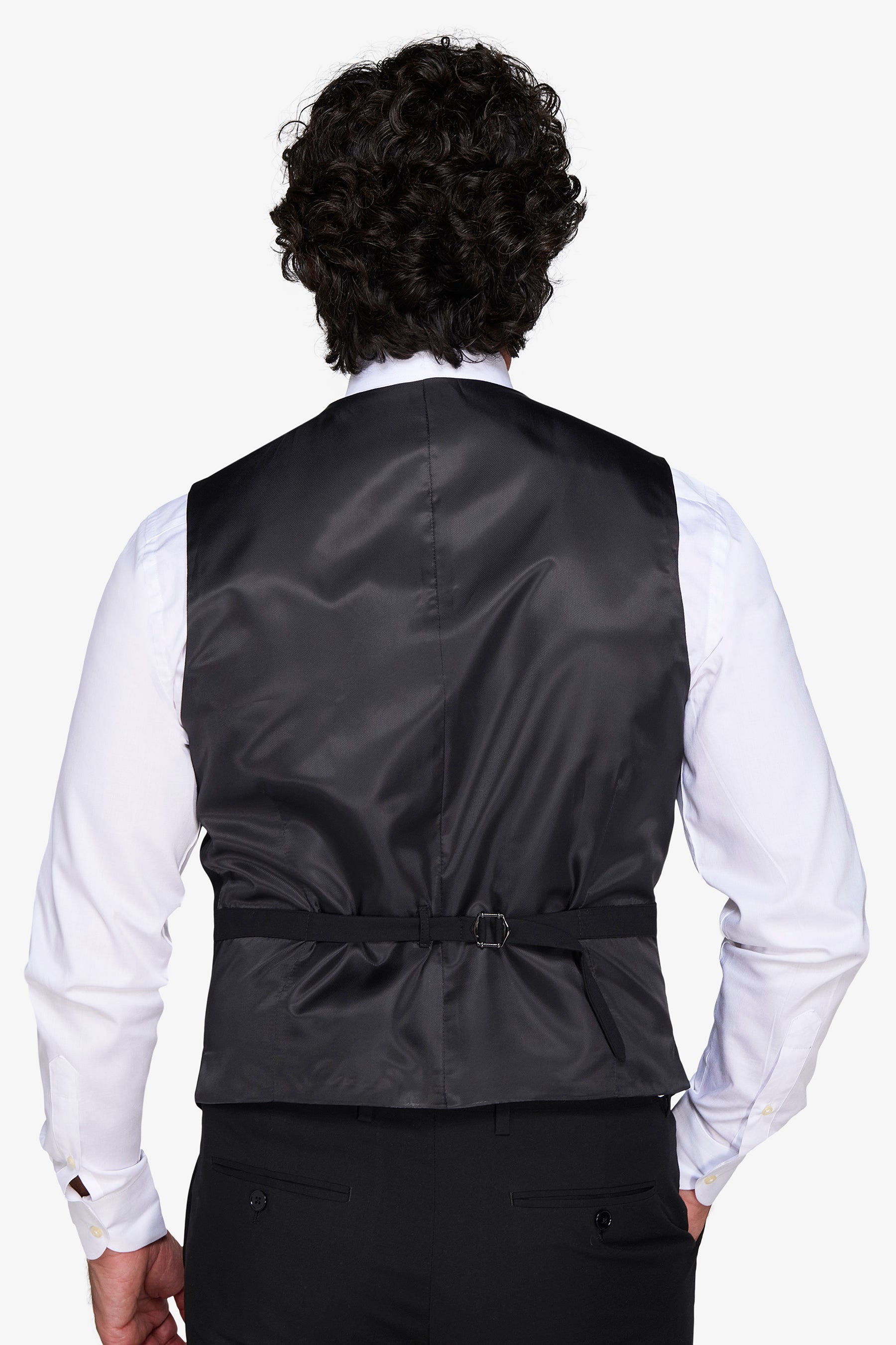 Gilet classico nero-Dan John