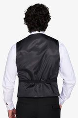 Gilet classico nero-Dan John